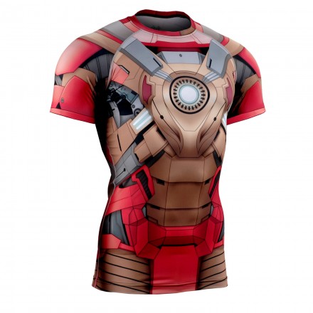 "FIXDROID" - Camiseta Técnica de Compresión Manga Corta FIXGEAR.