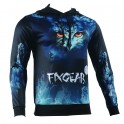 "NIGHT EYES" - Sudadera Técnica Con Capucha Correr/Entrenar/Casual FIXGEAR.