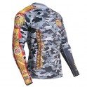 Camiseta Técnica Manga Larga Gris UNISEX TEAM FUERZAS ESPAÑA