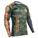 Camiseta Técnica Manga Larga Verde UNISEX TEAM FUERZAS ESPAÑA