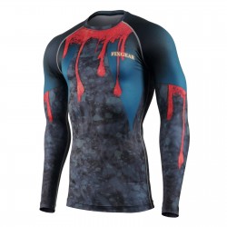"EAT ME" - FIXGEAR Second Skin Technical Compression Shirt .