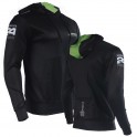 DELUXE Hoodie Técnico - HERBALIFE y HERBALIFE 24 - NEGRO