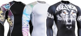 RASHGUARDS - Manga Larga (UNISEX)