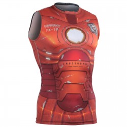"Iron Fix" Sleeveless - FIXGEAR Second Skin Technical Compression Shirt .